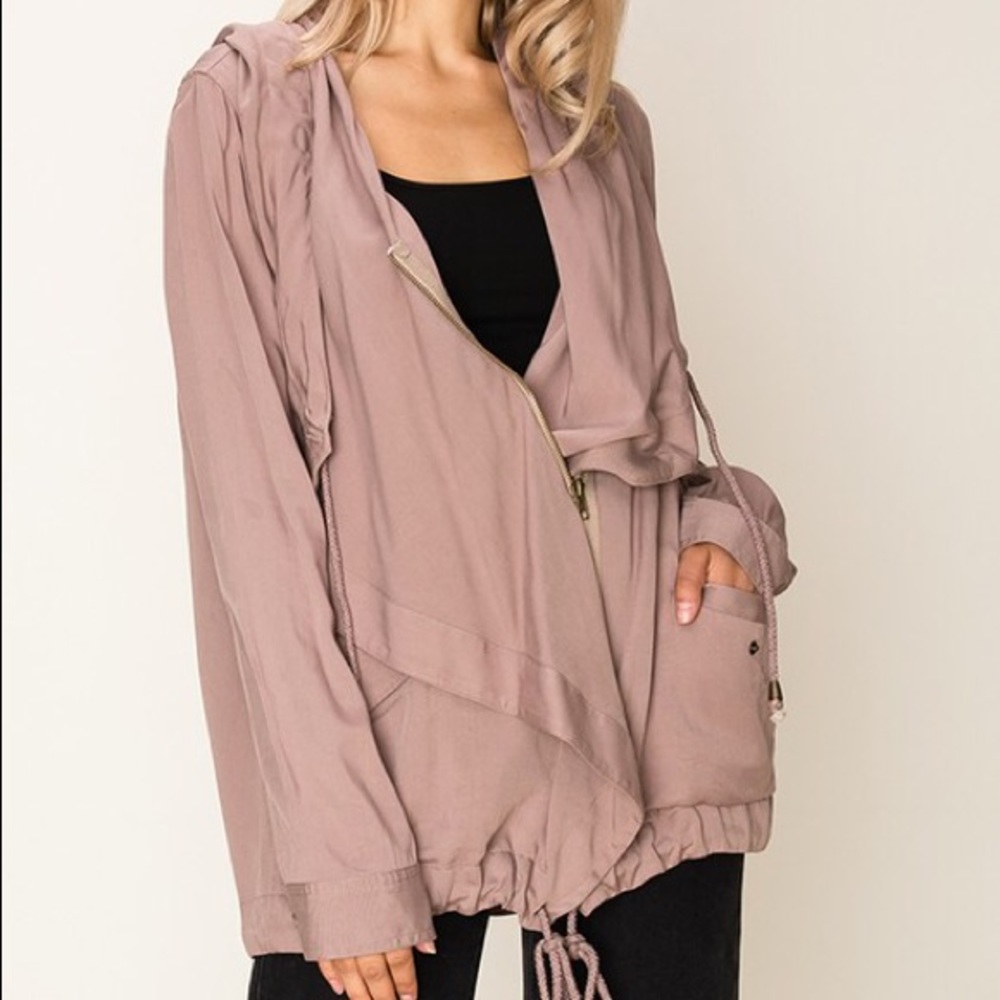 Taupe Cargo Jacket